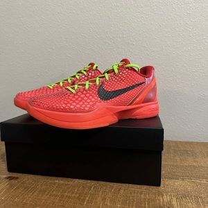 Nike Kobe 6 Protro Low Reverse Grinch Size 10.5